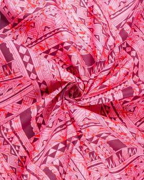 Polynesian fabric AVAE Pink - Tissushop